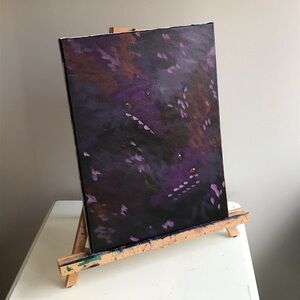 Original painting of abstract Wendigos. Wendigos Lurking in the Dark.